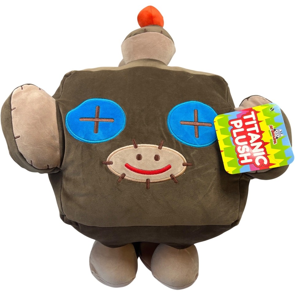 Big Games Pet Simulator X Titanic Monkey Plush Roblox Brown Square Monkey